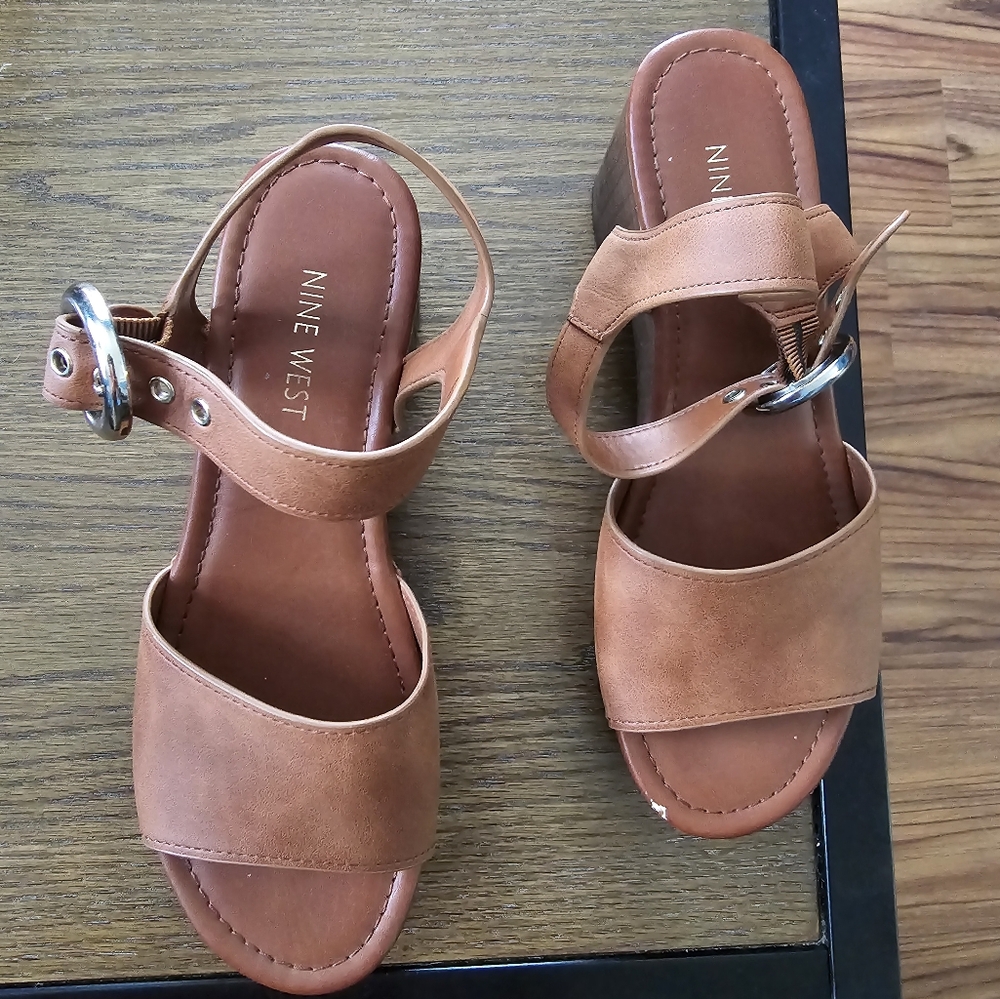 Nine West Wedges Brown